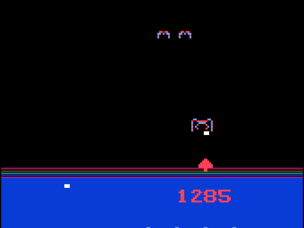 Gameplay of Demon Attack for Odyssey 2